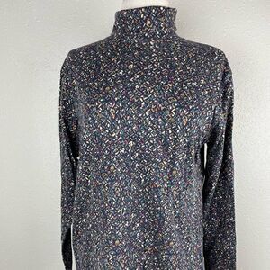 Pre-Owned Laura Leigh Ltd Sport Womens Colorful Turtleneck Size L